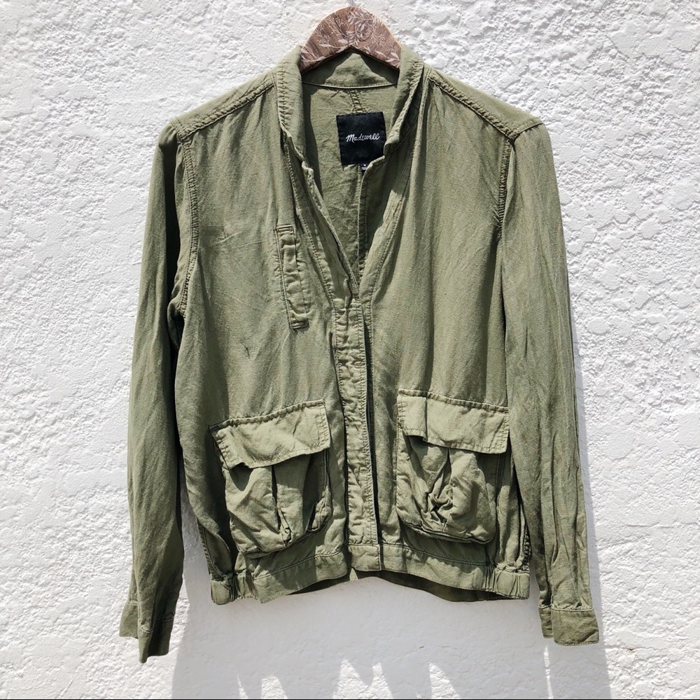 Madewell Hunter Green Lightweight Jacket